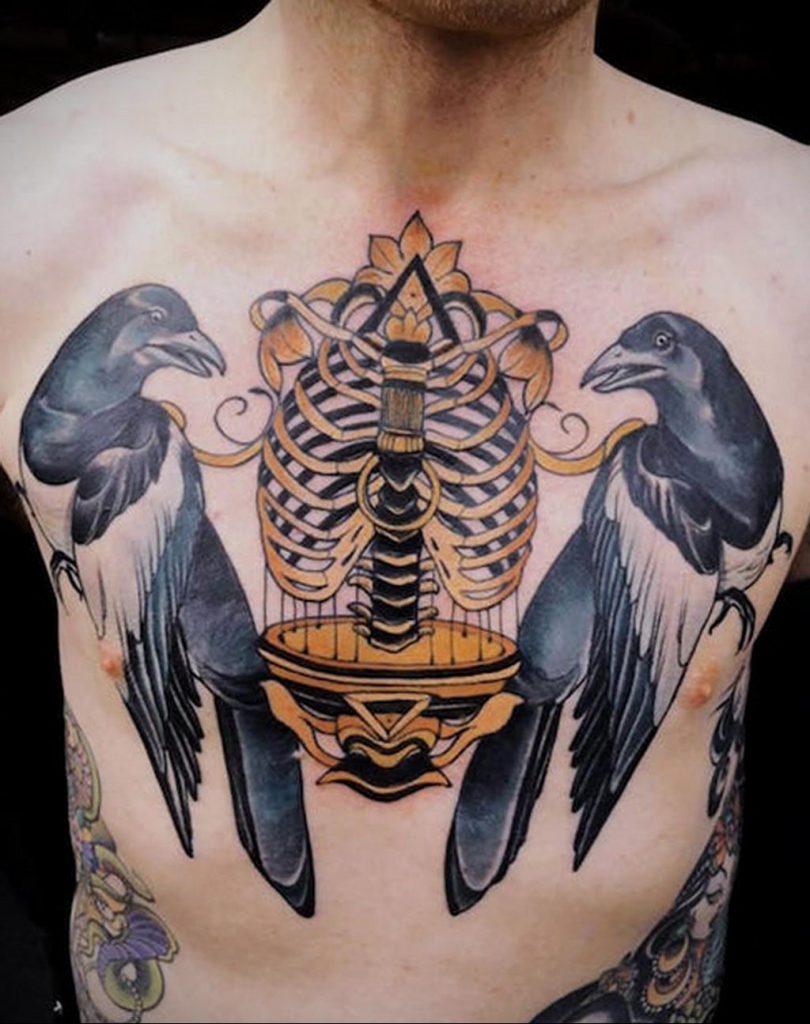 фото тату птица в клетке 02.01.2019 №048 -bird cage tattoo- tattoo-photo.ru