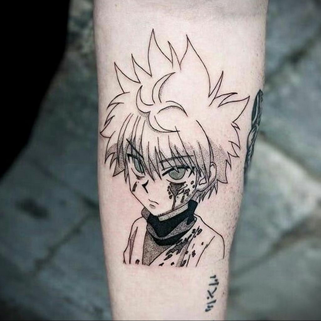 маленькие аниме тату 19.01.2020 №009 small anime tattoos tattoophoto