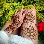 Мехенди на ляжках фото пример 14.02.2020 №228 -Mehendi on thighs- tattoo-photo.ru