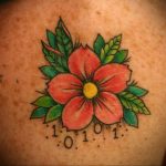 Фото тату цветок закуры 09.02.2020 №044 -sakura tattoo- tattoo-photo.ru