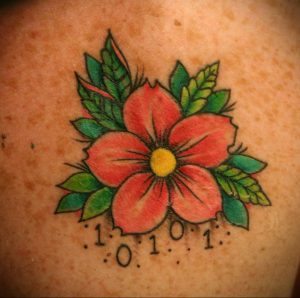Фото тату цветок закуры 09.02.2020 №044 -sakura tattoo- tattoo-photo.ru