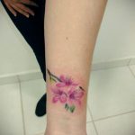 Фото тату цветок закуры 09.02.2020 №079 -sakura tattoo- tattoo-photo.ru