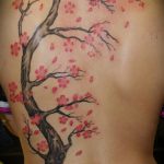 Фото тату цветок закуры 09.02.2020 №080 -sakura tattoo- tattoo-photo.ru