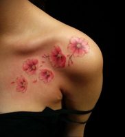 Фото тату цветок закуры 09.02.2020 №084 -sakura tattoo- tattoo-photo.ru