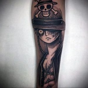 аниме парень тату 18.01.2020 №001 -anime guys tattoo- tattoo-photo.ru