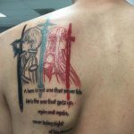 аниме парень тату 18.01.2020 №007 -anime guys tattoo- tattoo-photo.ru