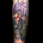 аниме парень тату 18.01.2020 №013 -anime guys tattoo- tattoo-photo.ru