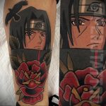 аниме парень тату 18.01.2020 №014 -anime guys tattoo- tattoo-photo.ru