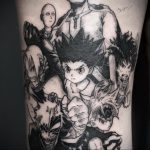 аниме тату 19.01.2020 №009 -anime tattoo- tattoo-photo.ru