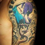 аниме тату 19.01.2020 №012 -anime tattoo- tattoo-photo.ru