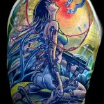 аниме тату 19.01.2020 №013 -anime tattoo- tattoo-photo.ru