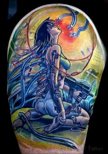 аниме тату 19.01.2020 №013 -anime tattoo- tattoo-photo.ru