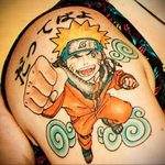 аниме тату 19.01.2020 №023 -anime tattoo- tattoo-photo.ru