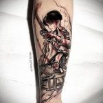 аниме тату 19.01.2020 №024 -anime tattoo- tattoo-photo.ru