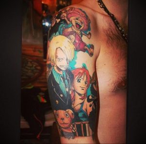 аниме тату 19.01.2020 №026 -anime tattoo- tattoo-photo.ru