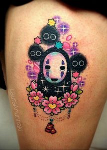 аниме тату 19.01.2020 №029 -anime tattoo- tattoo-photo.ru