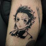 аниме тату 19.01.2020 №044 -anime tattoo- tattoo-photo.ru