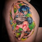 аниме тату 19.01.2020 №048 -anime tattoo- tattoo-photo.ru