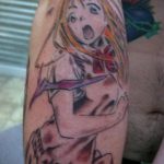 аниме тату 19.01.2020 №053 -anime tattoo- tattoo-photo.ru