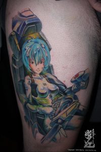 аниме тату 19.01.2020 №059 -anime tattoo- tattoo-photo.ru