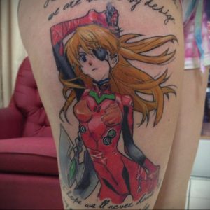 аниме тату 19.01.2020 №066 -anime tattoo- tattoo-photo.ru