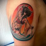 аниме тату 19.01.2020 №079 -anime tattoo- tattoo-photo.ru