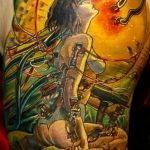 аниме тату 19.01.2020 №096 -anime tattoo- tattoo-photo.ru