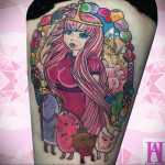 аниме тату 19.01.2020 №098 -anime tattoo- tattoo-photo.ru