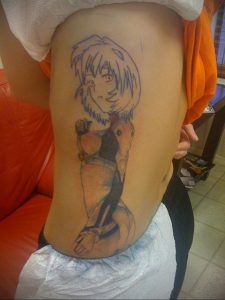 аниме тату 19.01.2020 №104 -anime tattoo- tattoo-photo.ru