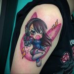 аниме тату 19.01.2020 №119 -anime tattoo- tattoo-photo.ru
