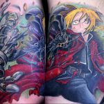 аниме тату 19.01.2020 №127 -anime tattoo- tattoo-photo.ru