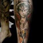 аниме тату 19.01.2020 №140 -anime tattoo- tattoo-photo.ru