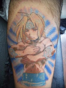 аниме тату 19.01.2020 №145 -anime tattoo- tattoo-photo.ru