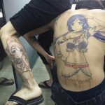 аниме тату 19.01.2020 №161 -anime tattoo- tattoo-photo.ru