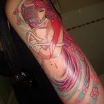 аниме тату 19.01.2020 №167 -anime tattoo- tattoo-photo.ru