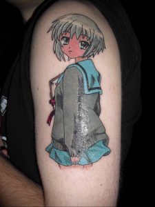 аниме тату 19.01.2020 №170 -anime tattoo- tattoo-photo.ru