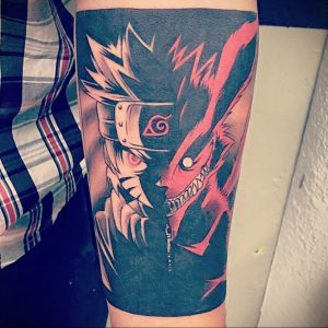 аниме тату 19.01.2020 №174 -anime tattoo- tattoo-photo.ru