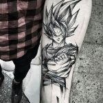 аниме тату 19.01.2020 №188 -anime tattoo- tattoo-photo.ru