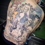 аниме тату 19.01.2020 №202 -anime tattoo- tattoo-photo.ru