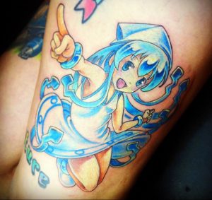 аниме тату 19.01.2020 №208 -anime tattoo- tattoo-photo.ru