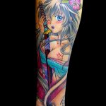 аниме тату 19.01.2020 №209 -anime tattoo- tattoo-photo.ru