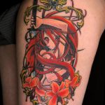 аниме тату 19.01.2020 №211 -anime tattoo- tattoo-photo.ru