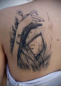 аниме тату 19.01.2020 №217 -anime tattoo- tattoo-photo.ru