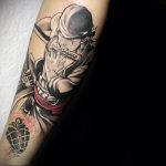 аниме тату 19.01.2020 №242 -anime tattoo- tattoo-photo.ru