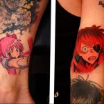 аниме тату 19.01.2020 №245 -anime tattoo- tattoo-photo.ru