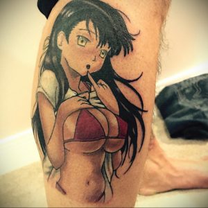 аниме тату 19.01.2020 №255 -anime tattoo- tattoo-photo.ru