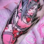 аниме тату 19.01.2020 №257 -anime tattoo- tattoo-photo.ru