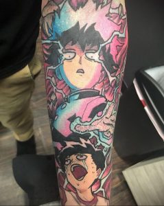 аниме тату 19.01.2020 №291 -anime tattoo- tattoo-photo.ru