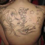 аниме тату 19.01.2020 №298 -anime tattoo- tattoo-photo.ru