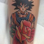 аниме тату 19.01.2020 №300 -anime tattoo- tattoo-photo.ru